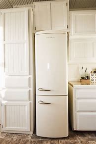 Image result for Vintage-Inspired Refrigerator