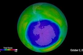 Image result for Ozone Hole From Earth