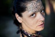 Image result for Woman Face Tattoo Mugshot