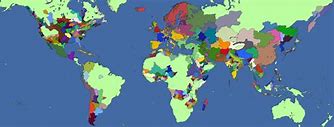 Image result for Map of World 1776