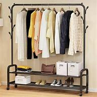 Image result for Clothes Hanging Rack for Closet