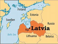Image result for Latvia Cities Map