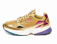 Image result for adidas falcon gold