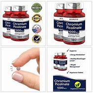 Image result for Chromium Picolinate, 1000 Mcg, 360 Tablets