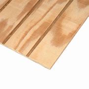 Image result for Plytanium T1-11 Natural/Rough Sawn Syp Plywood Panel Siding (0.594-In X 48-In X 96-In) In Brown