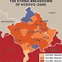 Image result for Kosovo Region Map