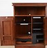 Image result for Small Computer Desk Cabinet Armoire