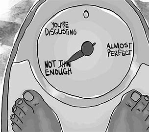 Image result for eating disorder symptoms cartoon