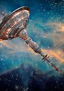 Image result for Sci-Fi Space Station Battle