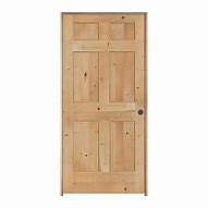 Image result for Unfinished Solid Wood Interior Doors