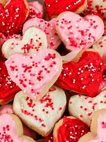 Image result for Pretty Valentine Cookies