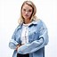 Image result for Oversized Jean Jacket Outfit