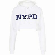 Image result for White Cropped Hoodie Set with Black Sweatpants
