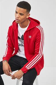 Image result for Adidas Gray with Black Stripe Hoodie