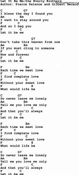 Image result for Let Me Be There Chords