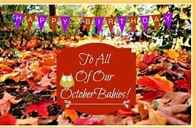 Image result for October Birthday Party