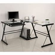 Image result for Glass Computer Desks Home Office Furniture