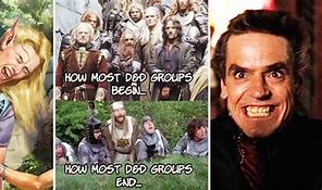 Image result for Dungeons and Dragons Player Memes
