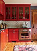 Image result for Boho Kitchen Cabinet Colors