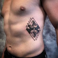 Image result for Distant Photo of Rib Cage Tattoo