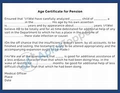 Image result for Senior Citizen Certificate