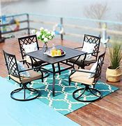 Image result for Patio Furniture Table and Chairs