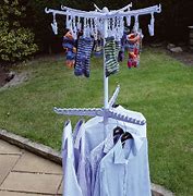 Image result for Small Collapsible Clothes Rack