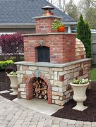 Image result for Outside Pizza Oven