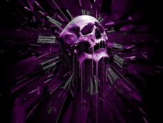 Image result for Purple Skull Wallpaper PC