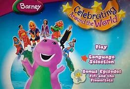 Image result for Barney DVD Menu Cover