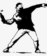 Image result for Man Throwing Molotov