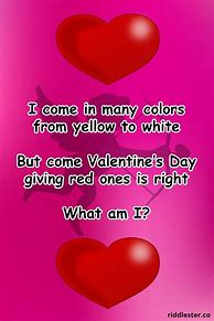 Image result for Valentine Poems and Riddles