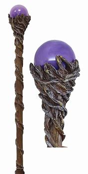 Image result for Wizard Staff with Crystal Ball