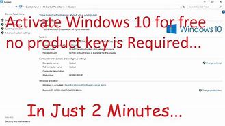 Image result for Activate Windows 1.0 without a Product Key
