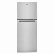 Image result for Whirlpool Top Freezer Refrigerator Stainless Steel