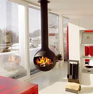 Image result for Free Standing Natural Gas Fireplace Stove