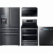 Image result for Black Stainless Appliance Package