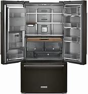 Image result for KitchenAid Refrigerators with Wood Accent Counter-Depth