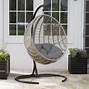 Image result for Hanging Chair with Stand White