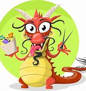Image result for Cartoon Dragon Eating People