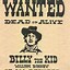 Image result for Captured Wanted Poster Wild West