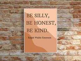 Image result for Ralph Waldo Emerson Be Silly