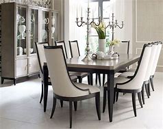 Image result for Black Dining Room Furniture Sets