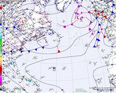 Image result for North Atlantic Weather Map