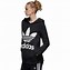 Image result for Women's Adidas Trefoil Sweatshirt