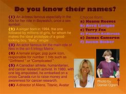 Image result for Famous Canadian Names