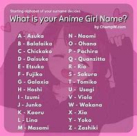 Image result for Cool Usernames for Girls Names Anime
