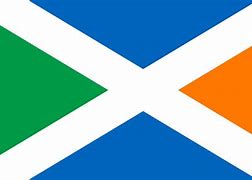 Image result for Scottish and Irish Flag Combined