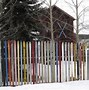 Image result for Cool Backyard Fence Ideas