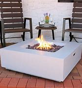 Image result for Square Gas Fire Pit